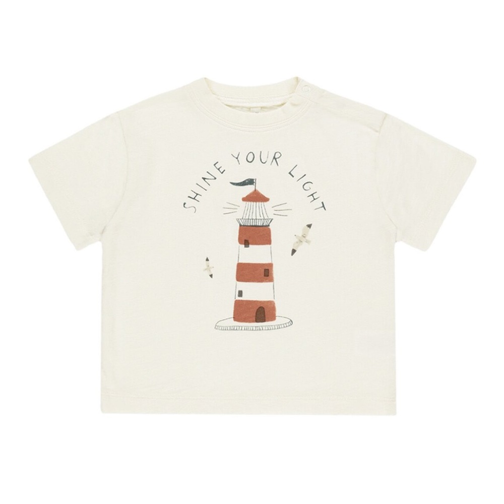 Rylee + Cru Cream 'Shine Your Light' Lighthouse Tee